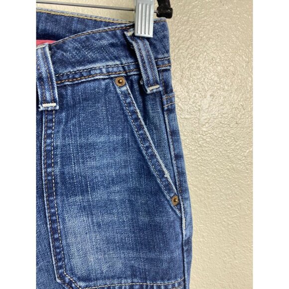 Tommy Hilfiger Womens Y2K Blue Wide Leg Jeans size 6 denim 90s Classic Cotton - Picture 13 of 16